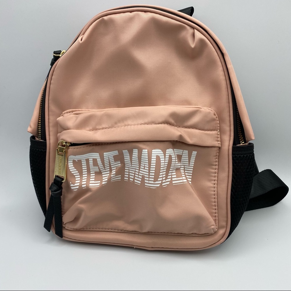 Steve Madden Mini Force Blush Backpack Purse Brand New With Tags Women DR123950